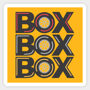 box box box Sticker